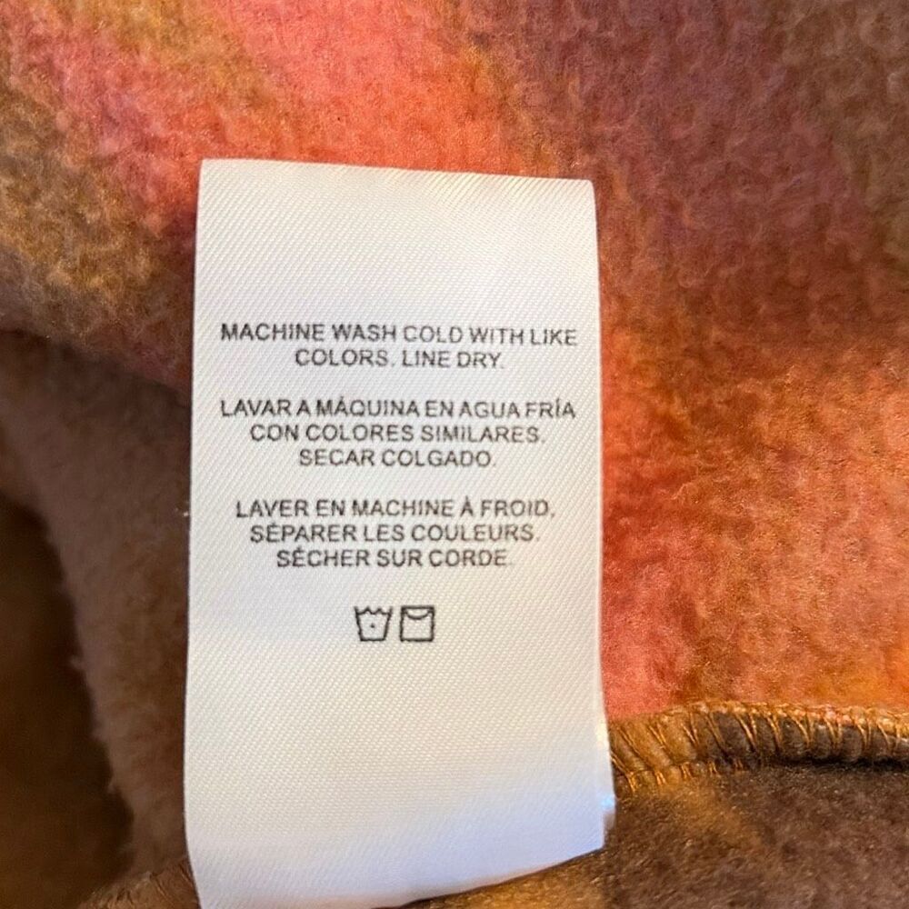 Thread & Supply Western Button Front Fleece Jacke… - image 6